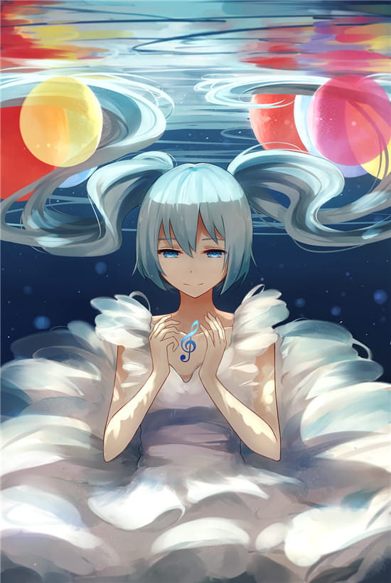 一套超级美的初音手机壁纸