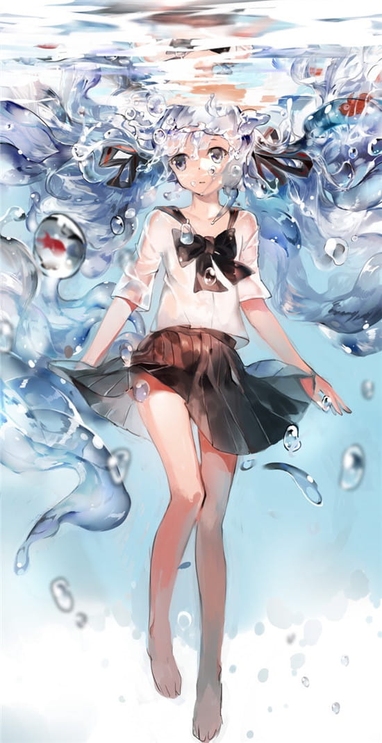 一套超级美的初音手机壁纸
