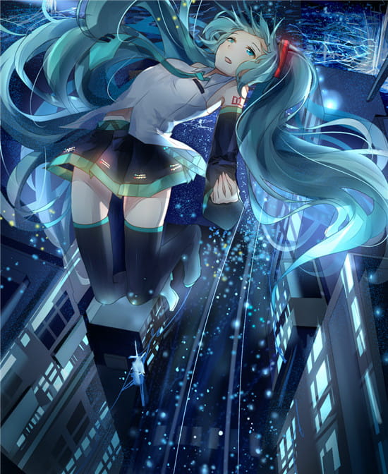 一套超级美的初音手机壁纸