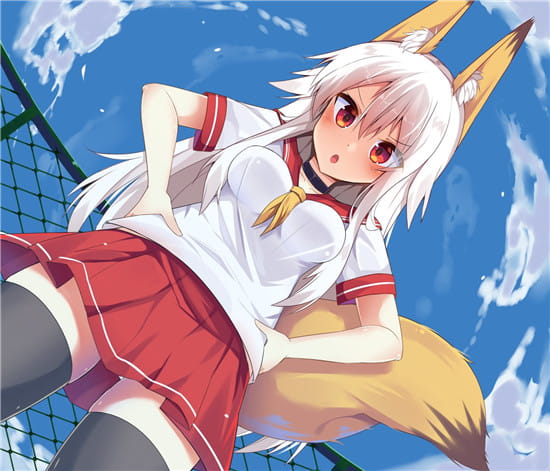 狐仙姐姐的耳朵为什么一直都是竖起来的？(1)