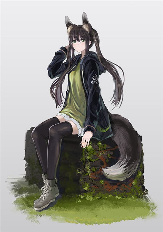 狐仙姐姐的耳朵为什么一直都是竖起来的？(1)