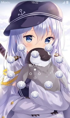 舰娘—驱逐舰响Верный安卓手机主题