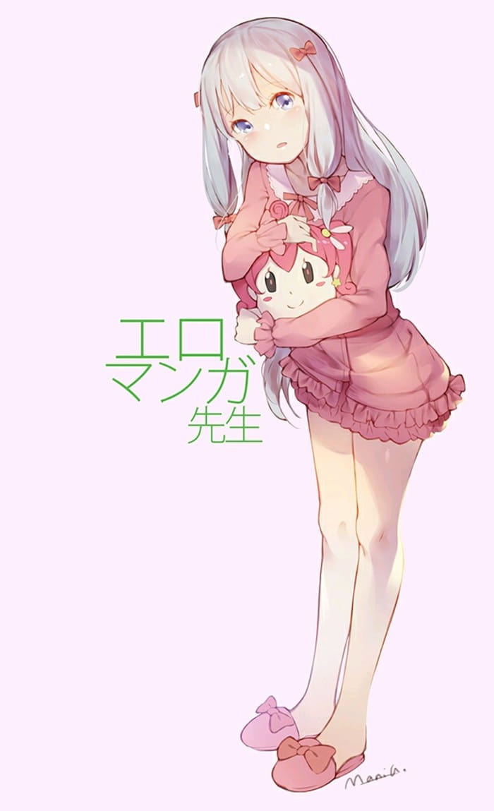 埃罗芒阿老师和泉纱雾 高清动漫手机壁纸(1)