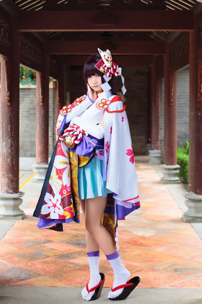 陰陽師 雪女 月見之櫻