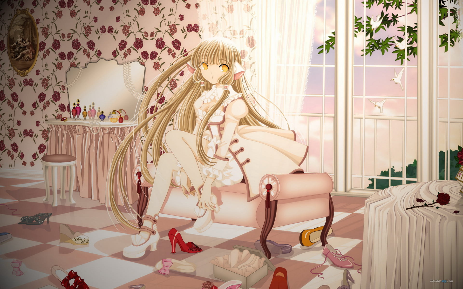 人型电脑天使心 精选电脑壁纸