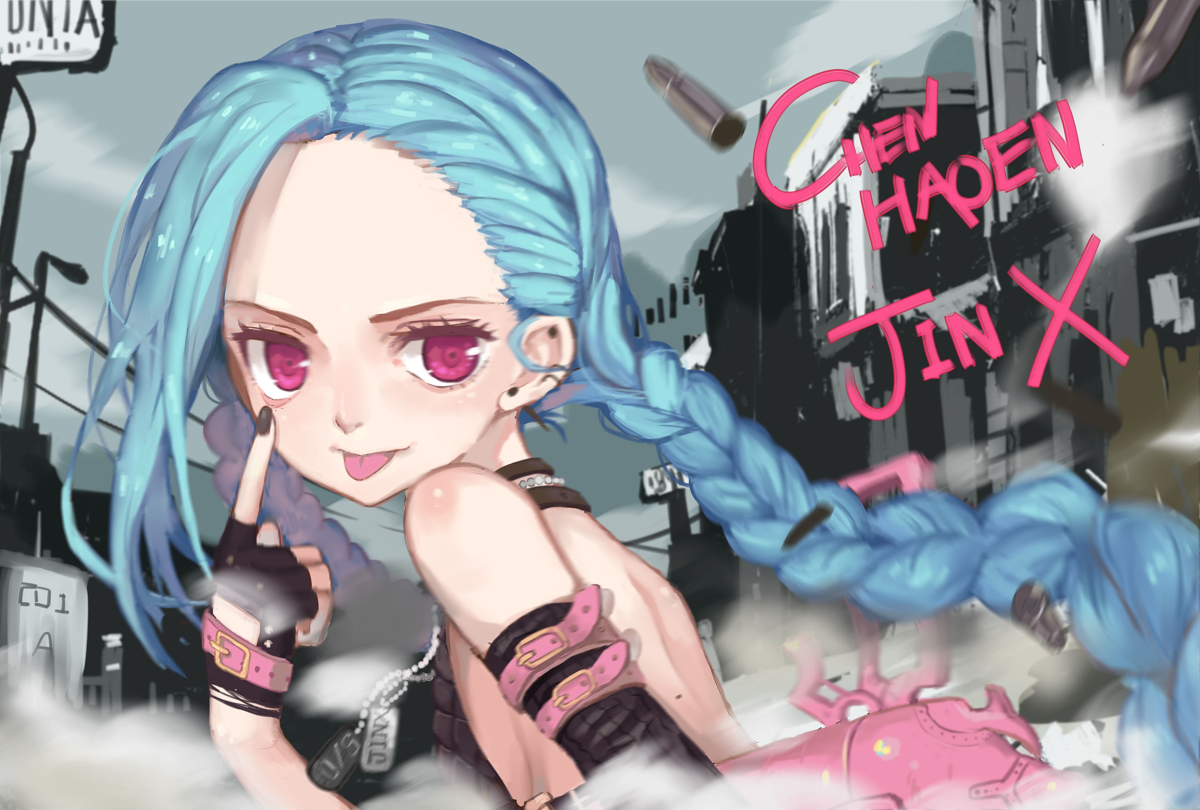 英雄联盟暴走萝莉金克丝 安卓手机主题