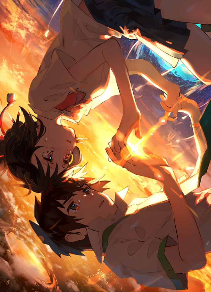 你的名字 三叶&泷 精选手机壁纸(1)