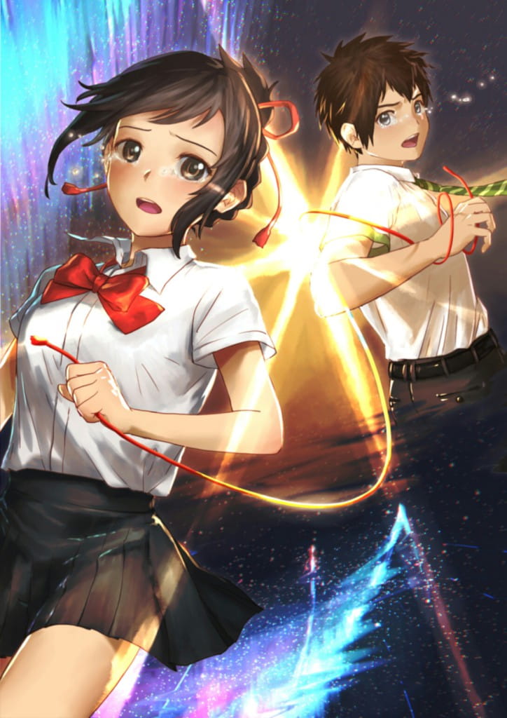 你的名字 三叶&泷 精选手机壁纸(1)