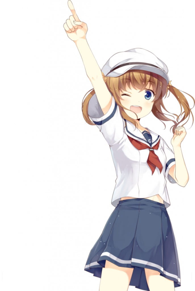 高校舰队 水手服少女精选手机壁纸第一弹