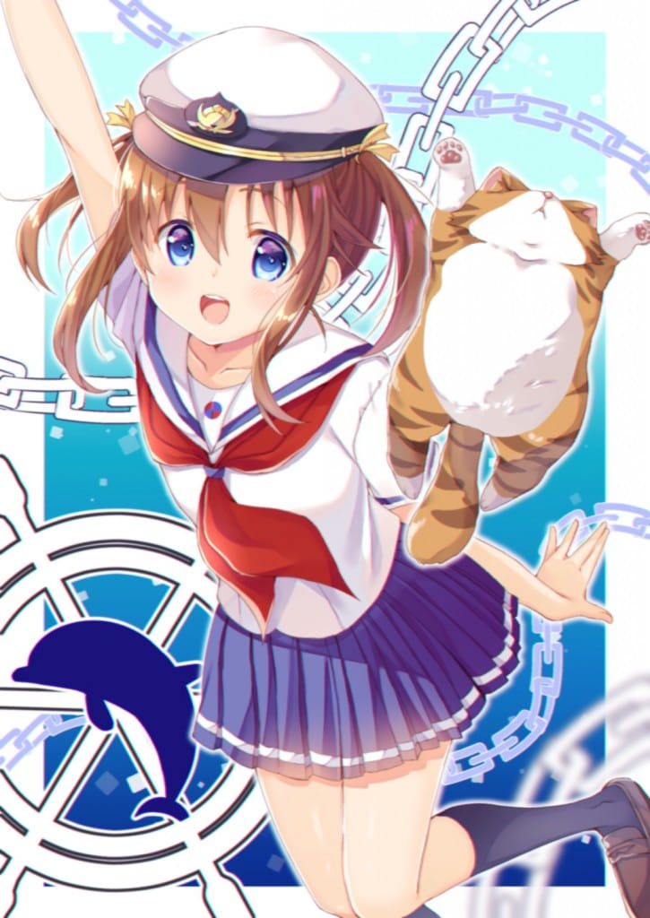 高校舰队 水手服少女精选手机壁纸第一弹