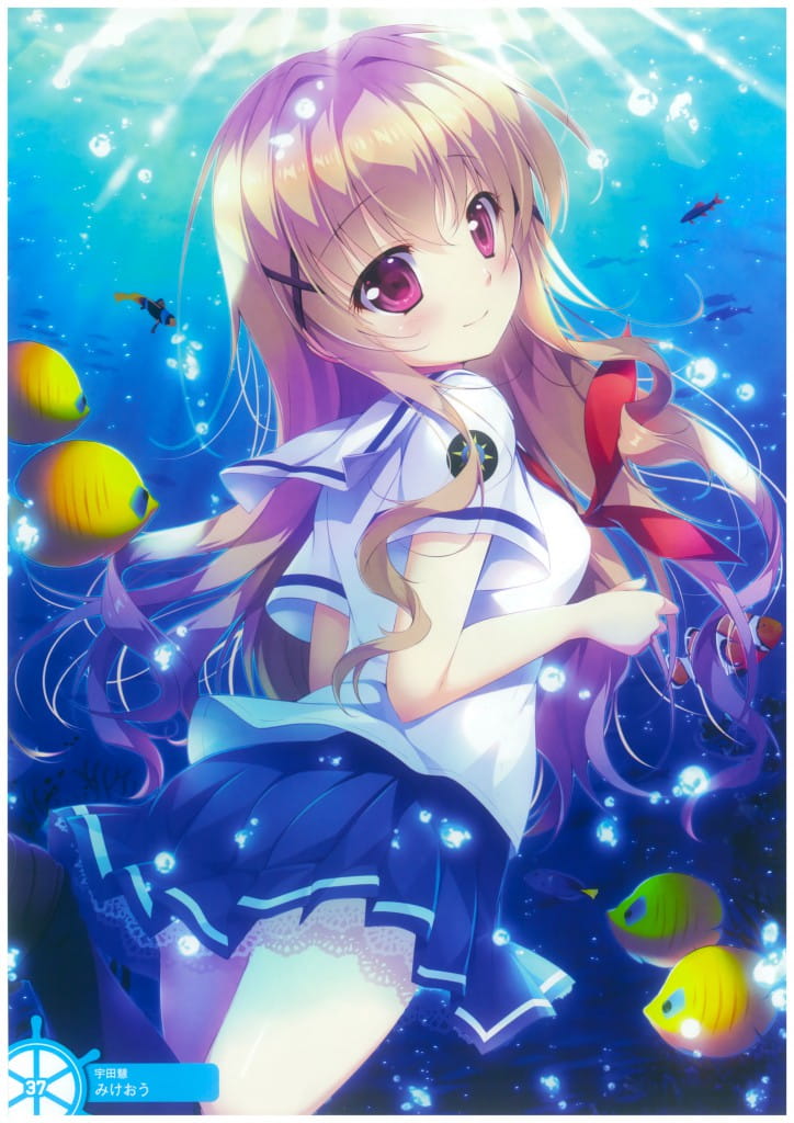 高校舰队 水手服少女精选手机壁纸第一弹