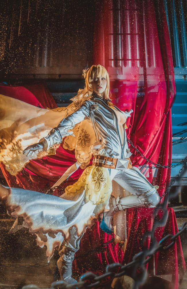  Fate/Grand Order 花嫁尼禄COS