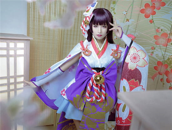 阴阳师·雪女·月见之樱