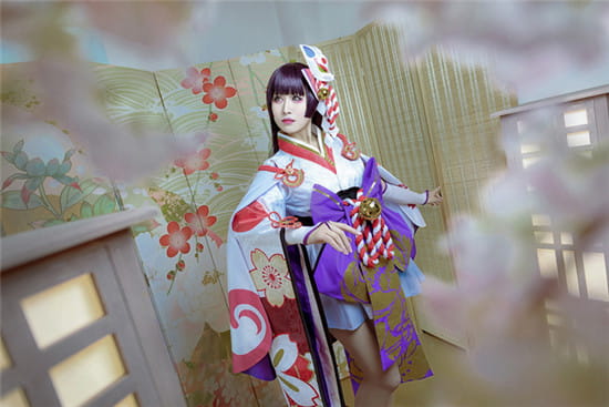 阴阳师·雪女·月见之樱