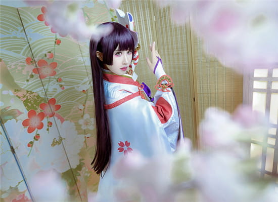 阴阳师·雪女·月见之樱