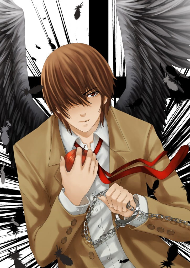 死亡笔记 夜神月&L精选手机壁纸