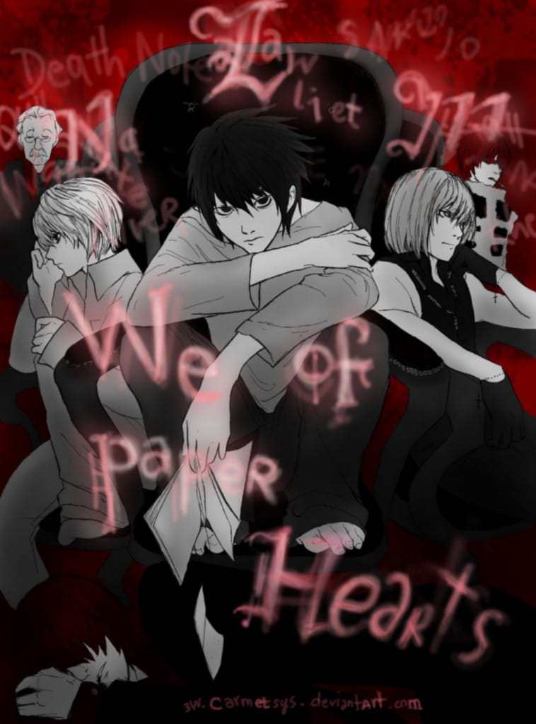 死亡笔记 夜神月&L精选手机壁纸