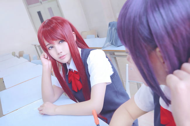 人渣的本愿 安乐冈花火&绘鸠早苗CP COS