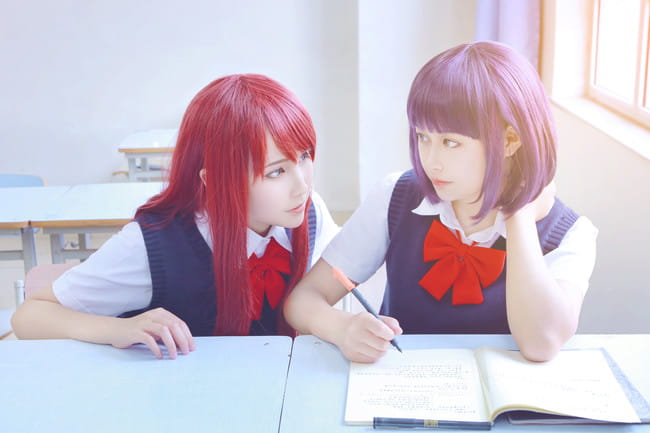 人渣的本愿 安乐冈花火&绘鸠早苗CP COS