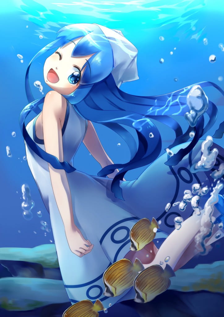 侵略！乌贼娘 一卡牧师妹精选手机壁纸