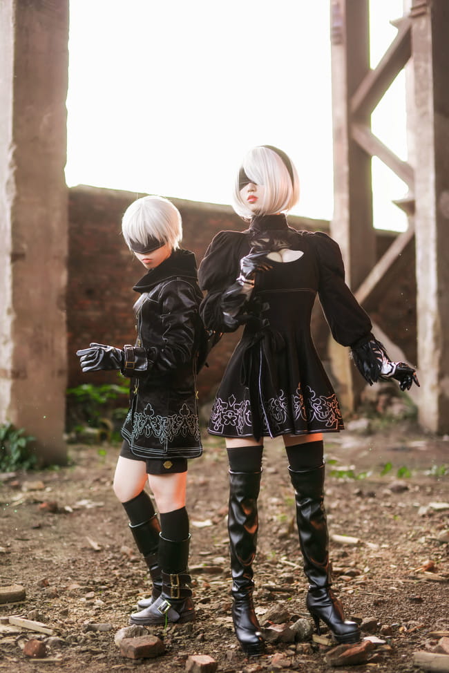 尼尔：机械纪元 2B小姐姐&9S小哥哥 CP COS(1)