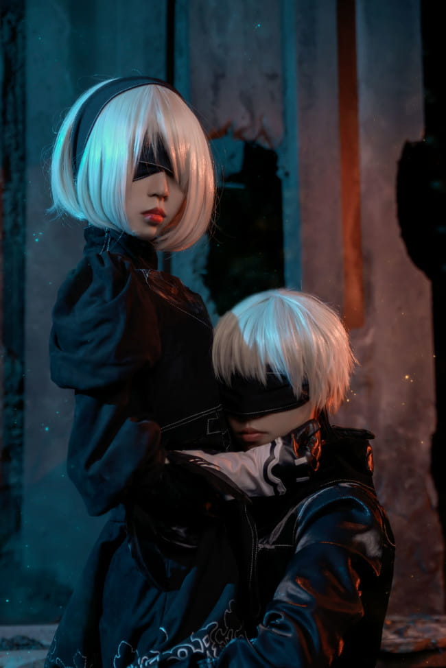 尼尔：机械纪元 2B小姐姐&9S小哥哥 CP COS(1)