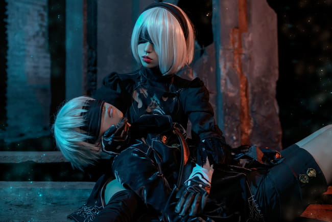 尼尔：机械纪元 2B小姐姐&9S小哥哥 CP COS(1)