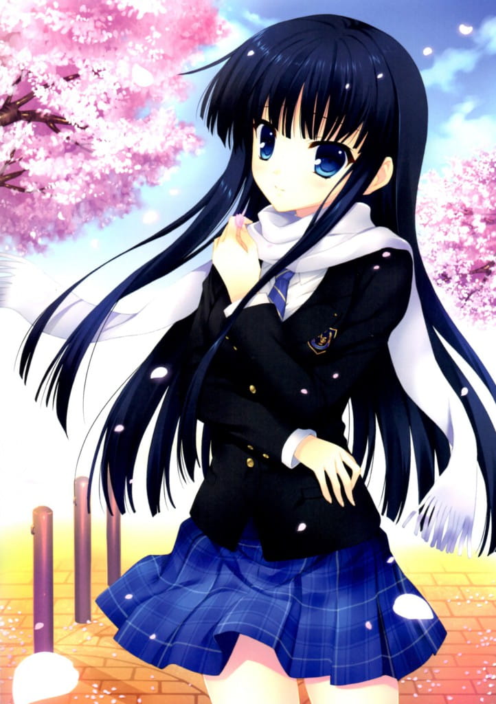 白色相簿 冬马和纱&小木曾雪菜 精美手机壁纸