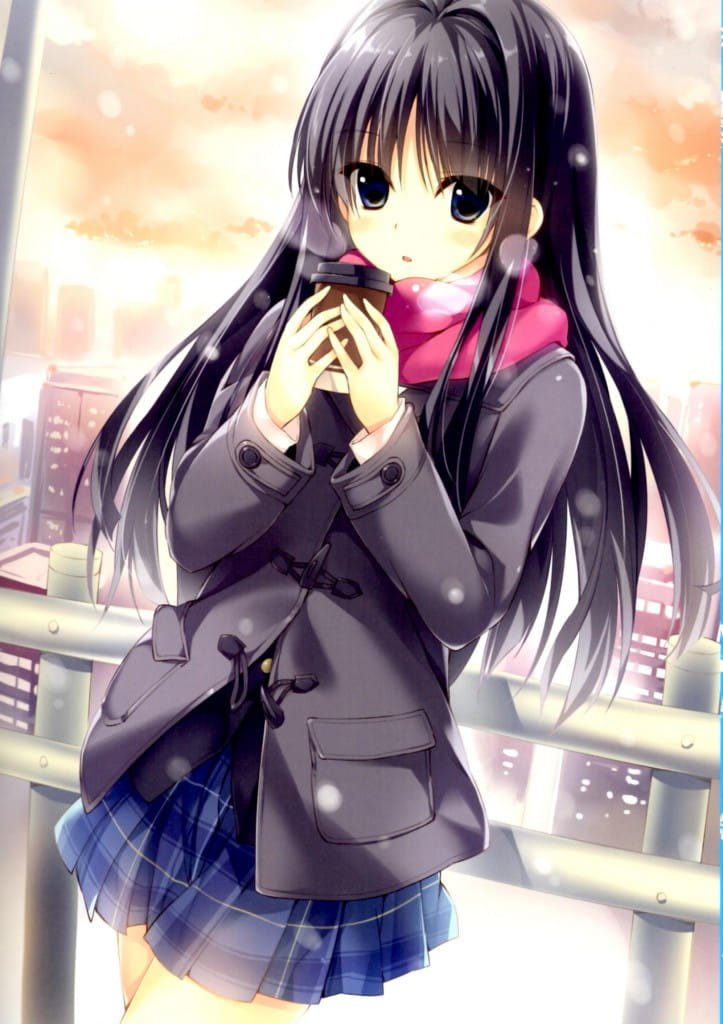 白色相簿 冬马和纱&小木曾雪菜 精美手机壁纸