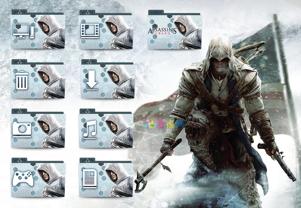 刺客信条Assassin's Creed Win10&Win8&Win7通用精美电脑主题下载