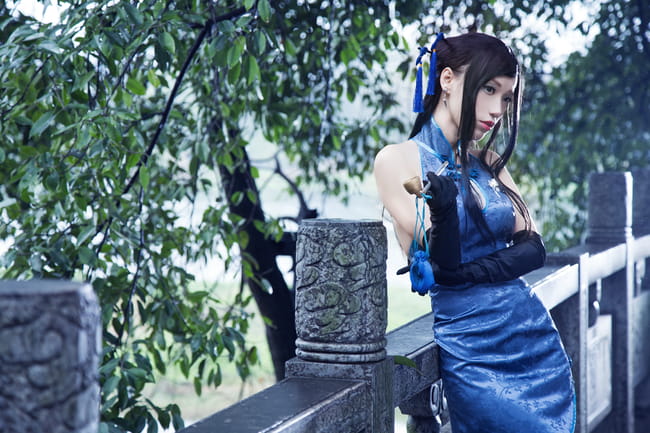 剑网三 唐门旗袍装COS