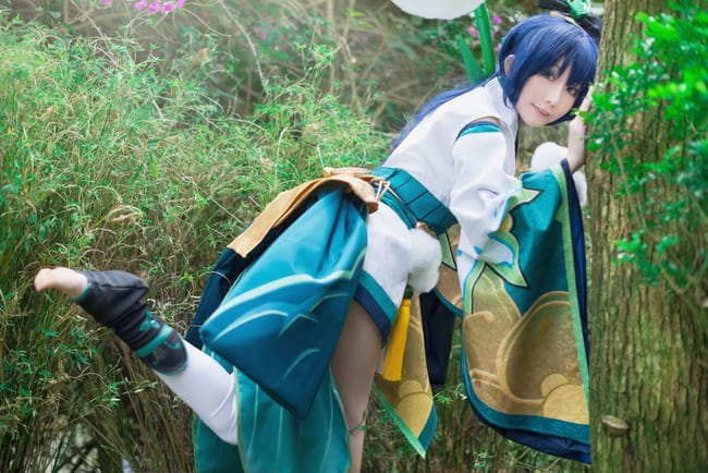 阴阳师 莹草——绽放于夏日 COS