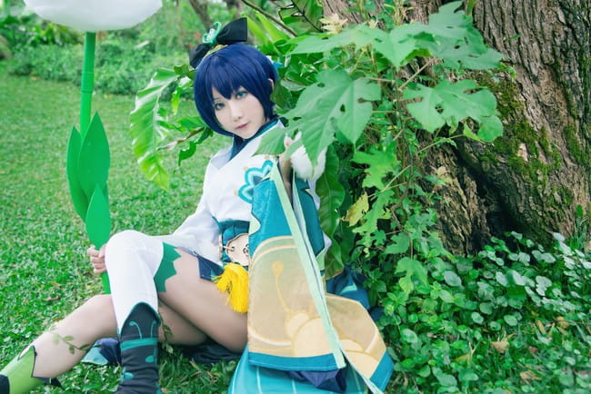 阴阳师 莹草——绽放于夏日 COS