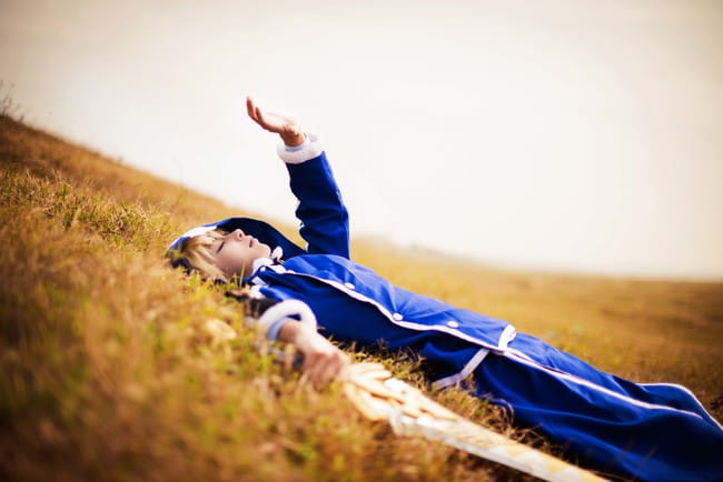 Fate/Prototype Saber旧剑 亚瑟王COS