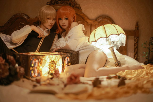 银魂 冲田X神乐-大正缭乱 剧情向COS(1)