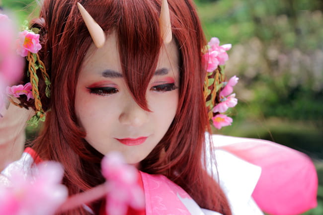 阴阳师 樱花妖X桃花妖 COS