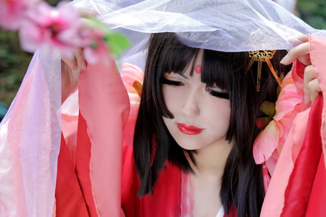 阴阳师 樱花妖X桃花妖 COS