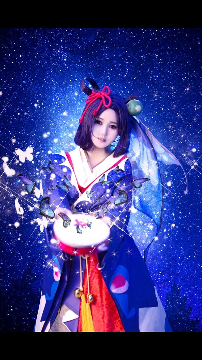 阴阳师 请不要恐慌 蝴蝶精COS