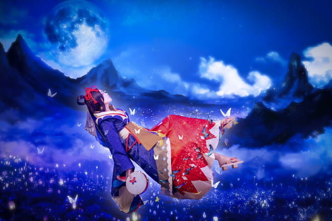 阴阳师 请不要恐慌 蝴蝶精COS