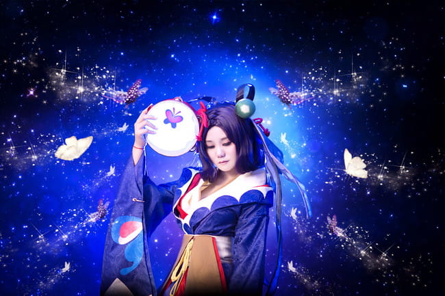 阴阳师 请不要恐慌 蝴蝶精COS