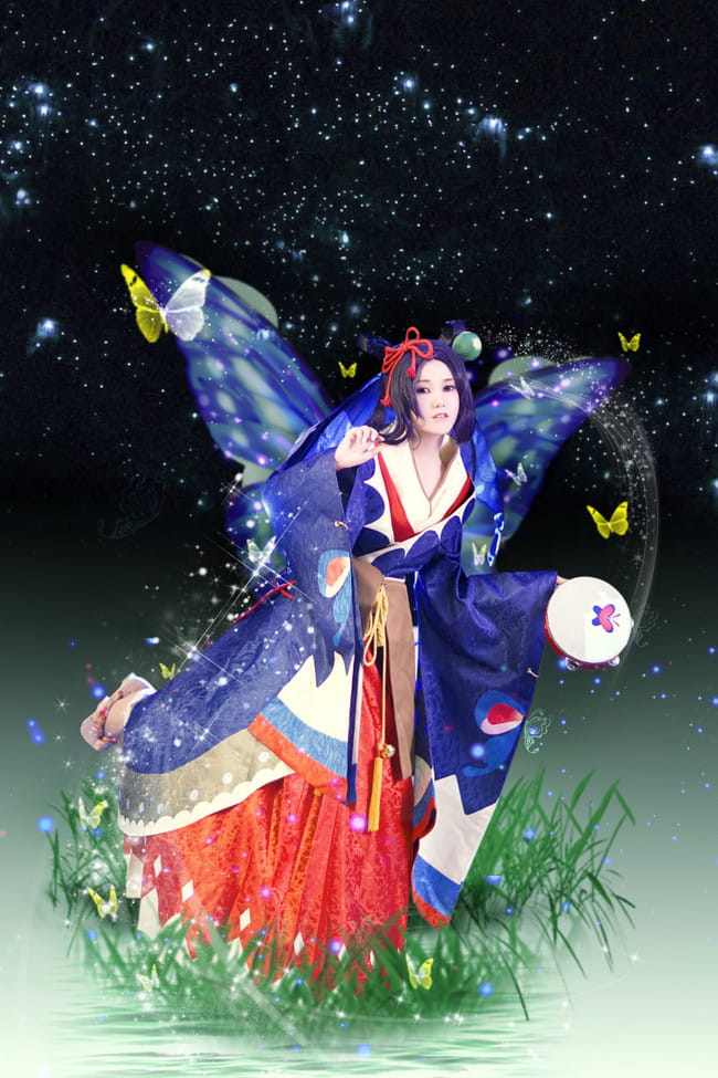 阴阳师 请不要恐慌 蝴蝶精COS