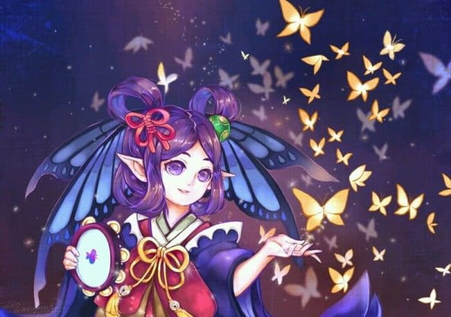 阴阳师 请不要恐慌 蝴蝶精COS