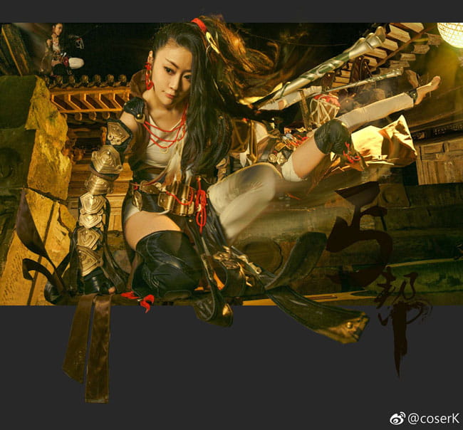 剑网三 逍遥任侠 丐帮丐姐COS(1)