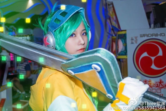 英雄联盟 放逐之刃·锐雯 电玩勇者COS