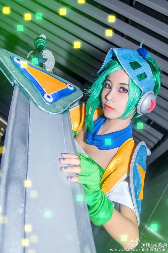 英雄联盟 放逐之刃·锐雯 电玩勇者COS