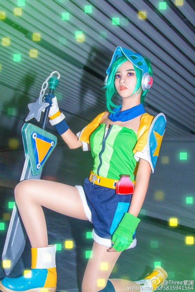 英雄联盟 放逐之刃·锐雯 电玩勇者COS