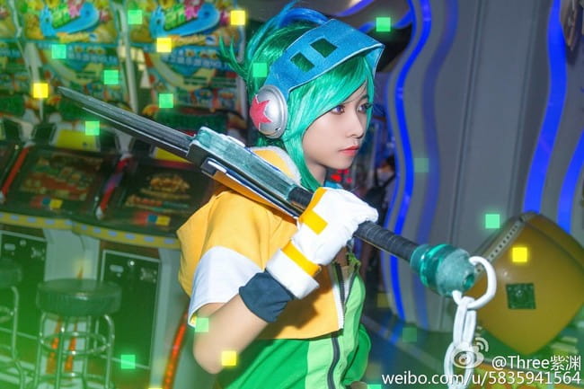 英雄联盟 放逐之刃·锐雯 电玩勇者COS