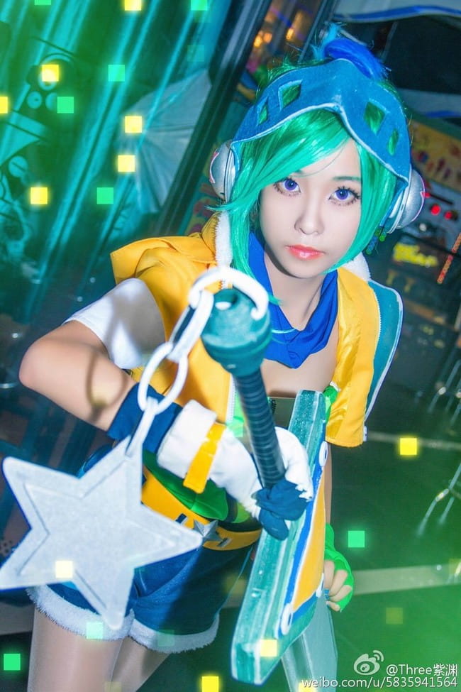 英雄联盟 放逐之刃·锐雯 电玩勇者COS
