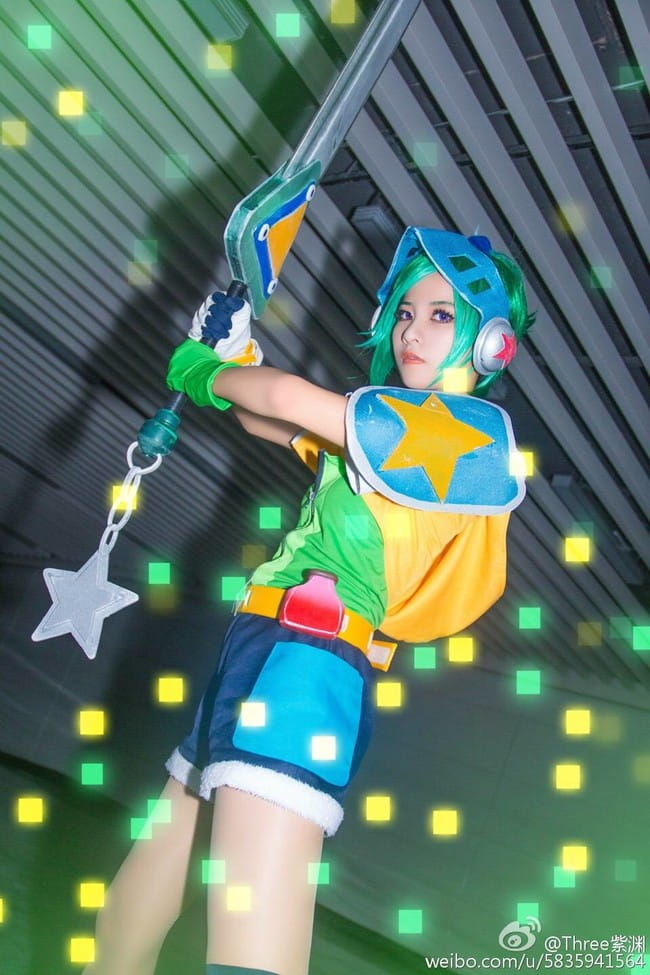 英雄联盟 放逐之刃·锐雯 电玩勇者COS