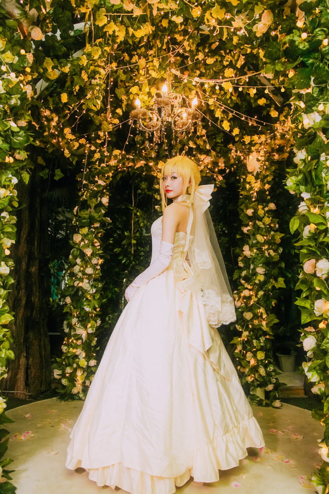 saber十周年花嫁